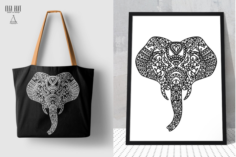 boho-elephant-head-mandala-svg-floral-animal-face