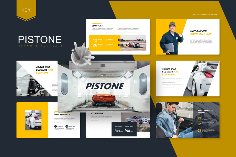 pistone-keynote-template
