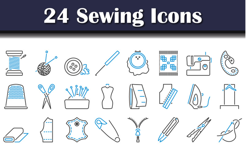 sewing-icon-set