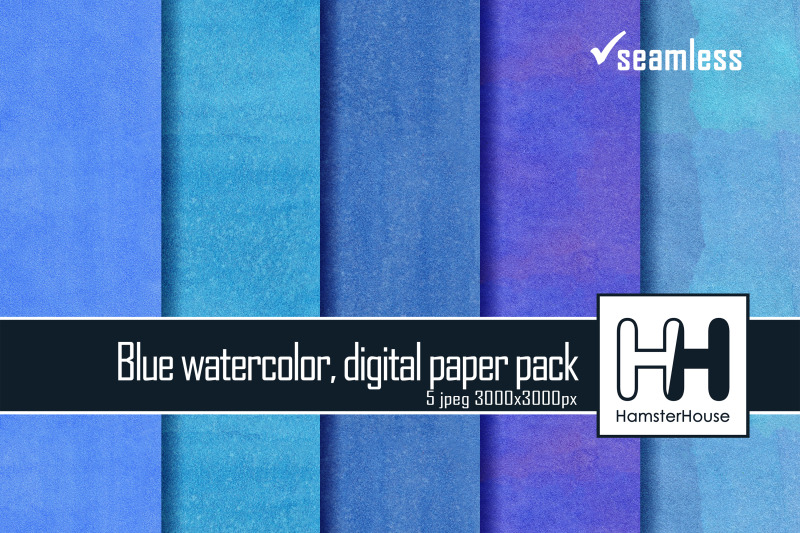 5-blue-watercolor-seamless-papers