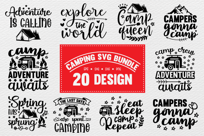 camping-svg-bundle