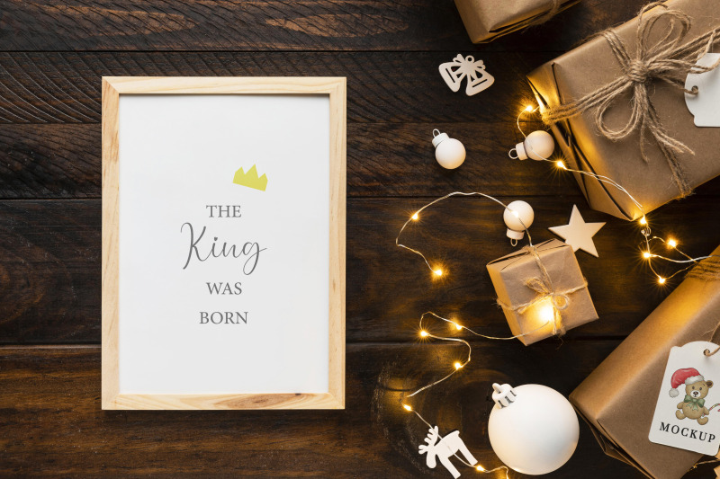 christmas-poster-the-king-was-born-christmas-wall-decor