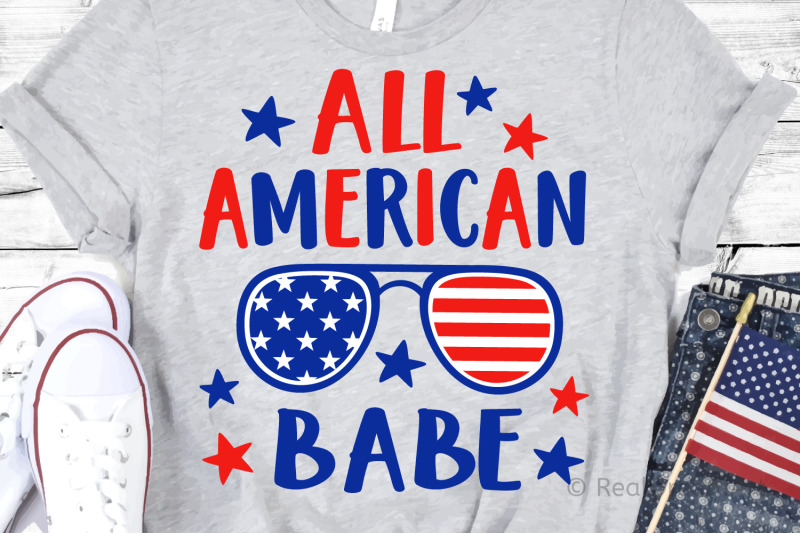 all-american-babe-svg