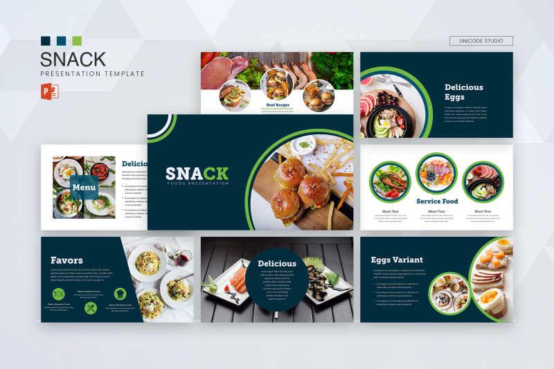 snack-powerpoint-template