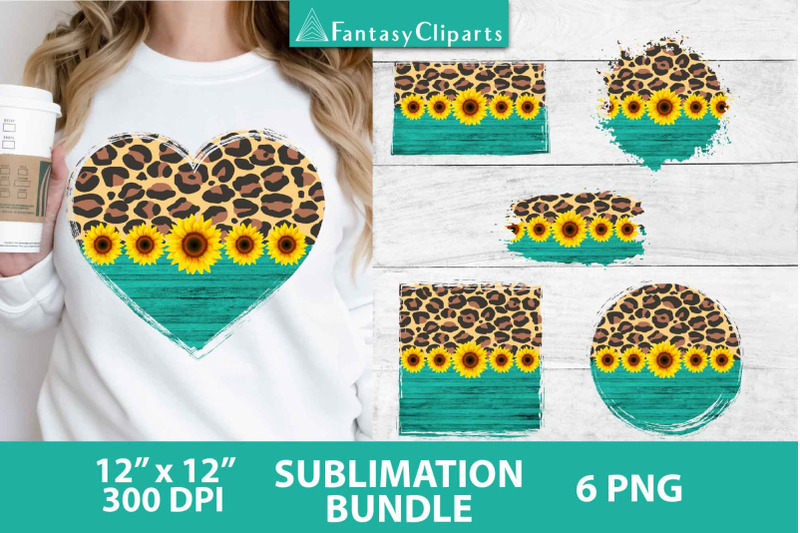 leopard-print-teal-wood-sunflowers-sublimation-backsplashes