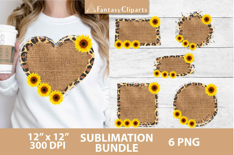 burlap-leopard-print-sunflowers-sublimation-backsplashes-png