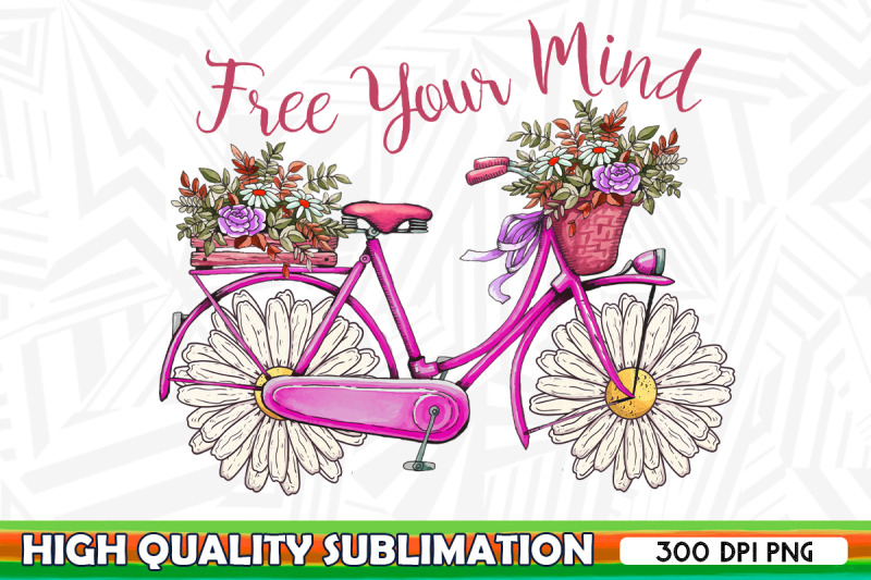 free-your-mind-daisy-bike-floral-png