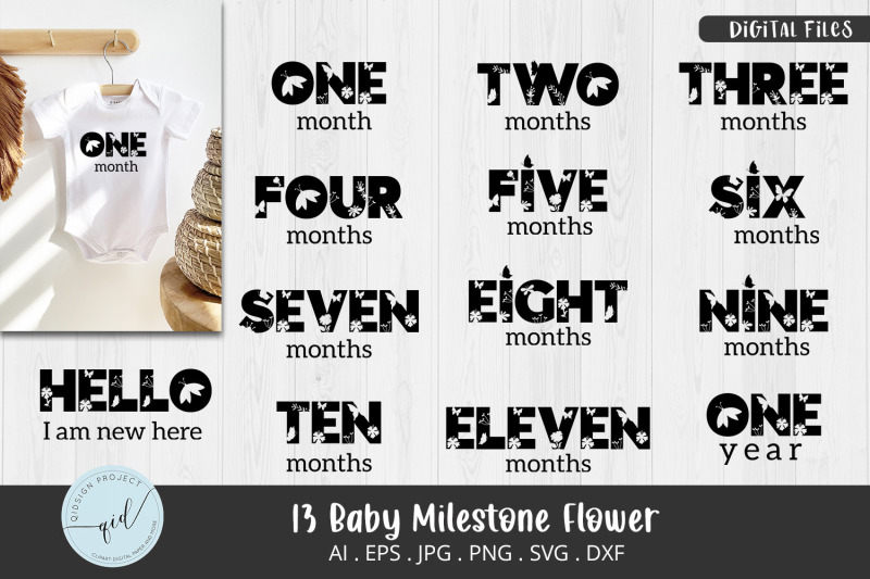 13-set-baby-milestone-flower-svg