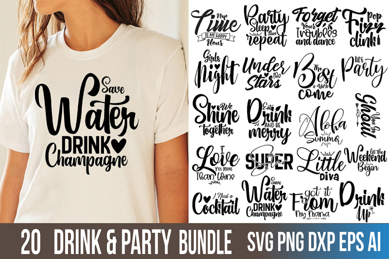 drinking-svg-bundle