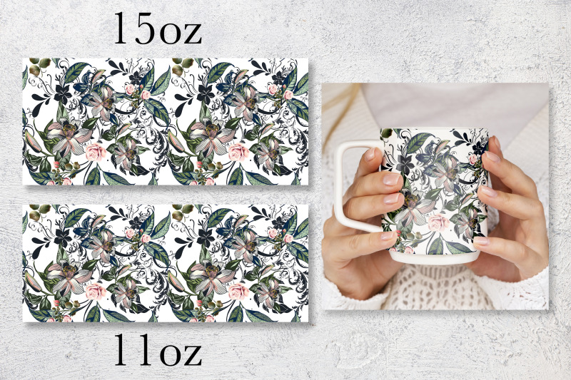 floral-mug-wrap-design-flower-white-mug-sublimation-png