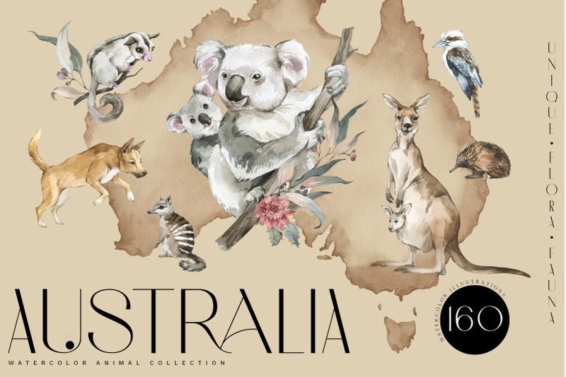 quot-australia-quot-flora-amp-fauna-collection