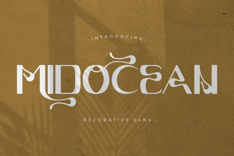 midocean-decorative-sans-font