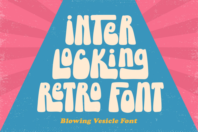 blowing-vesicle-psychedelic-font