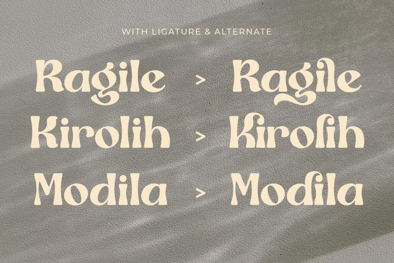 ragile-typeface