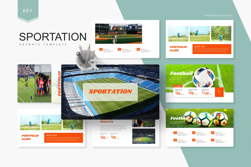 sportation-keynote-template