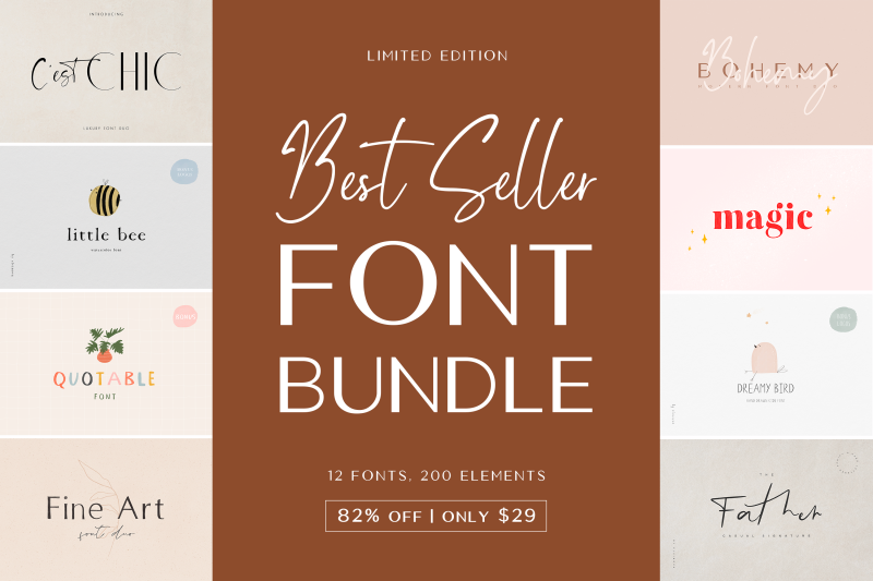 best-seller-font-bundle