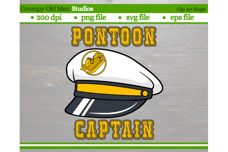 captain-hat-with-pontoon-badge-pontoon-captain-lake-boat