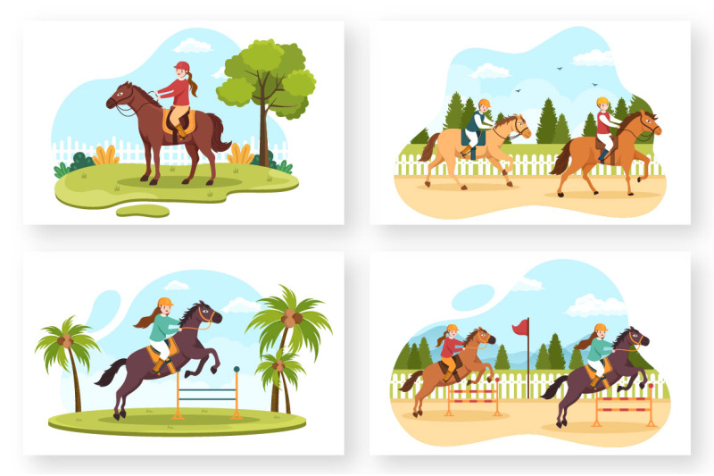 17-horse-riding-illustration