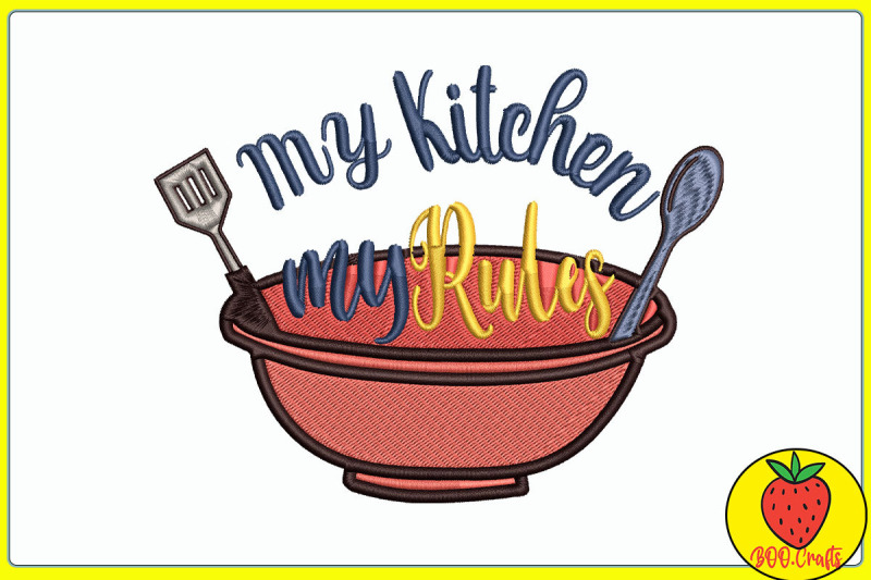 my-kitchen-my-rules-embroidery