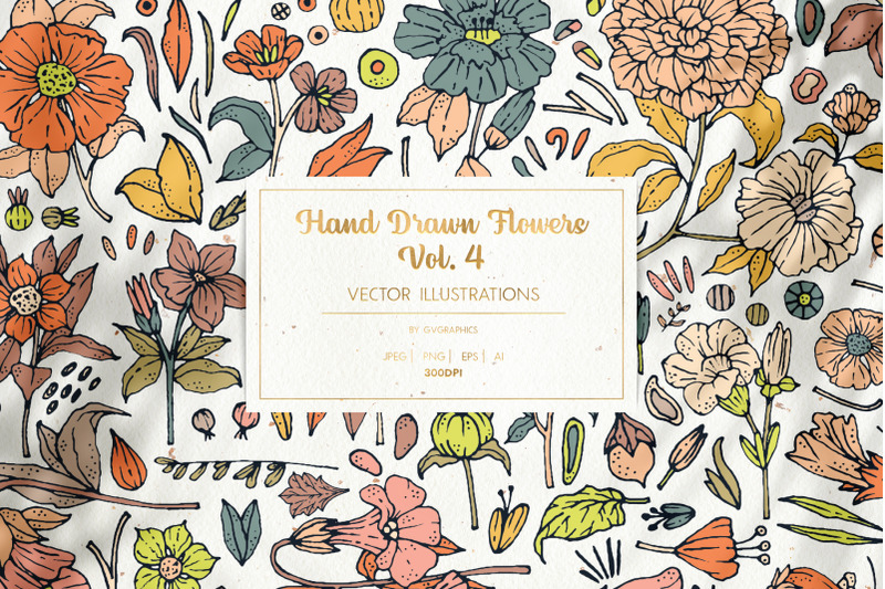 hand-drawn-flowers-vol-4-vector-illustrations