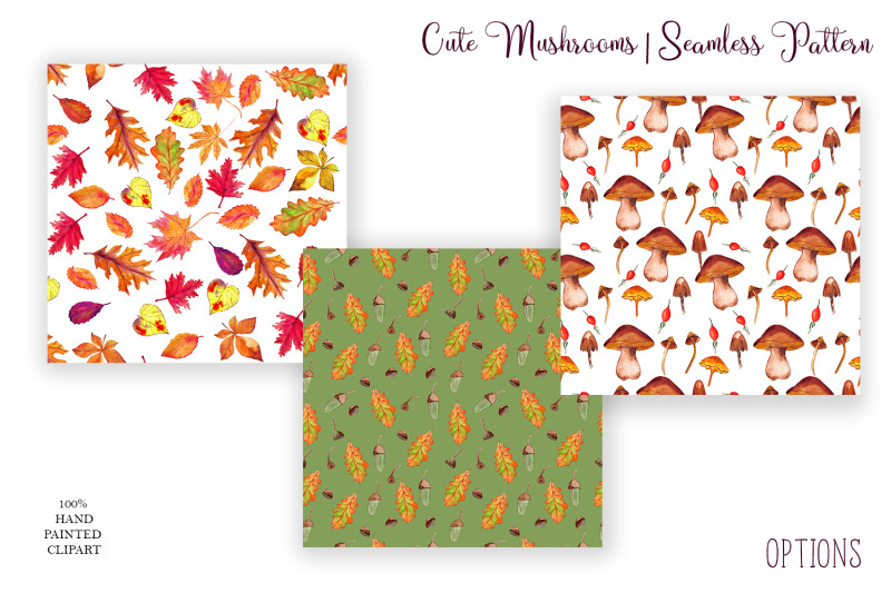 mushroom-autumn-patterns