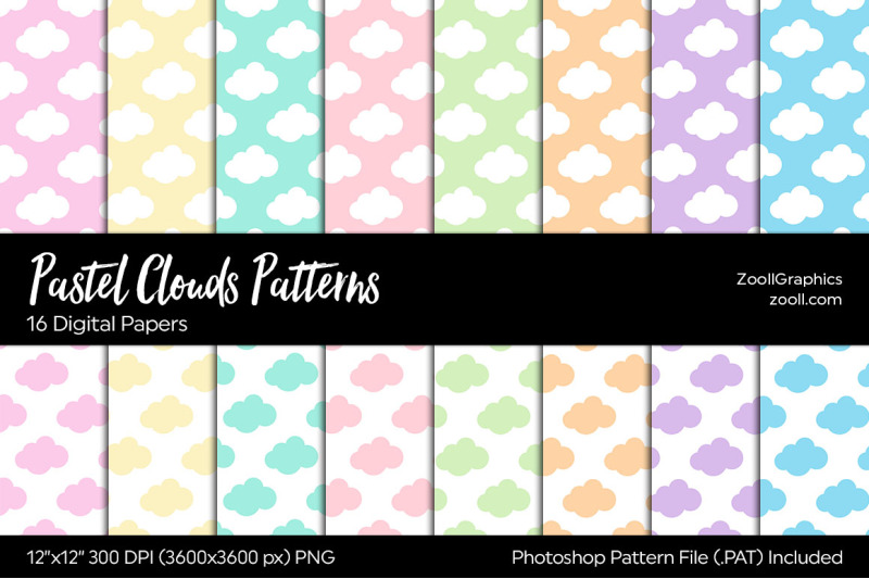 pastel-clouds-digital-papers