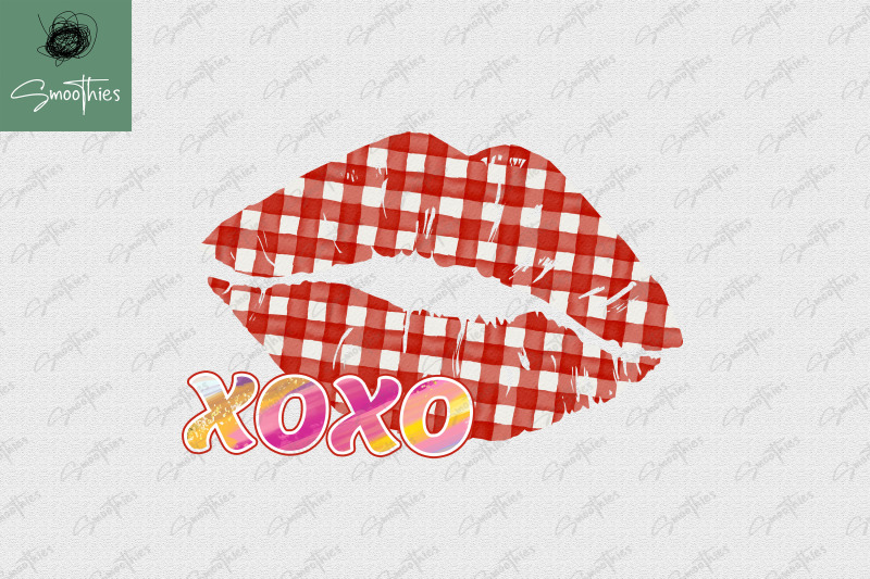 kiss-me-sexy-lip-xoxo-kissing-design