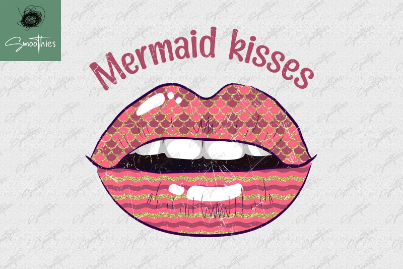 mermaid-kisses-sexy-lips-kissing-design