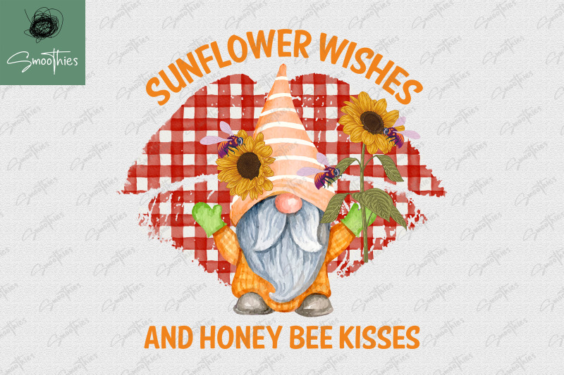 sunflower-honey-bee-kisses-kissing-day