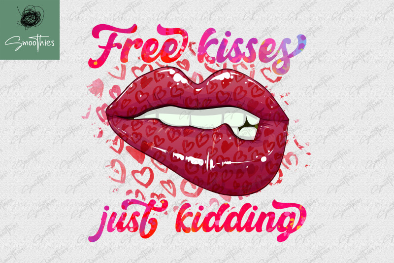 free-kisses-just-kidding-kissing-day-png