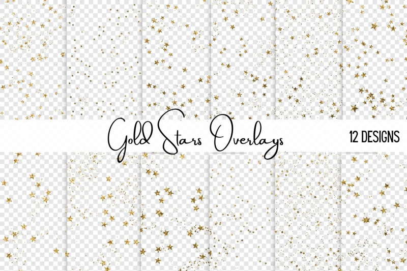 gold-glitter-stars-overlays