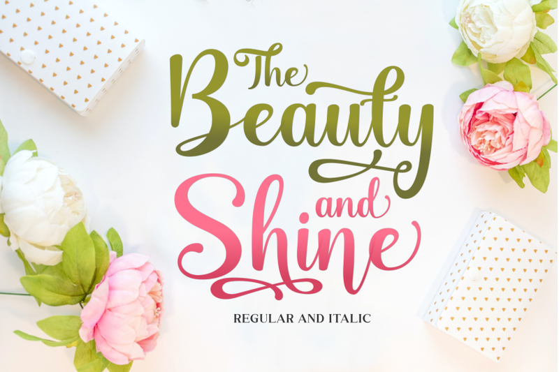 beauty-amp-shine-pretty-script