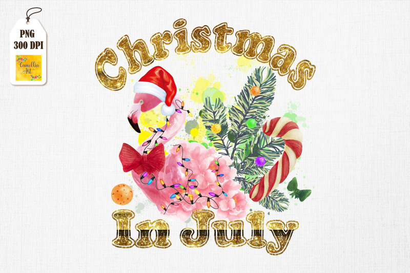 flamingo-in-santa-hat-christmas-in-july