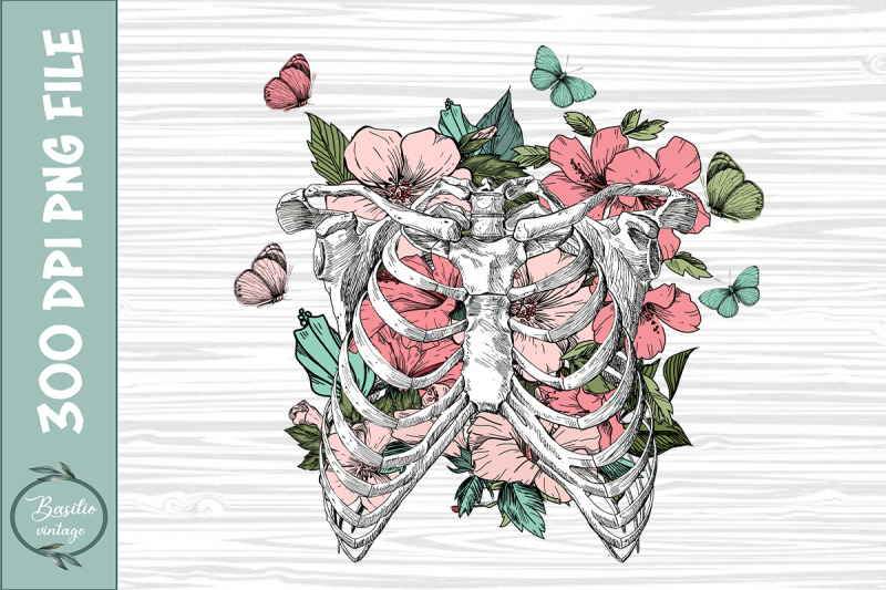 anatomical-skeleton-butterfly-floral