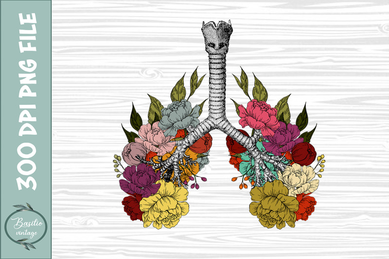 anatomical-lung-floral-sublimation