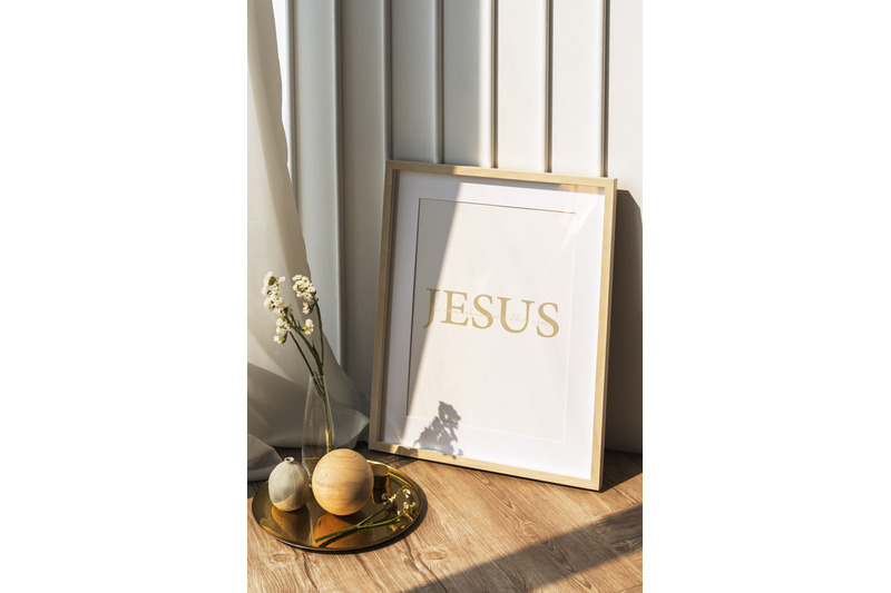 christian-poster-jesus-sign-jesus-wall-decor-baptism-gift