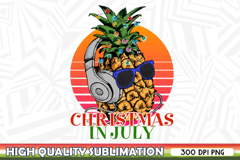 christmas-in-july-pineapple-sunglasses