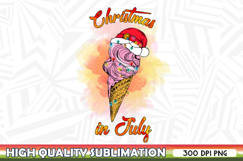 christmas-in-july-ice-cream-santa-hat