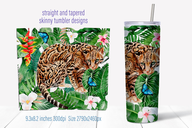 tropical-seamless-tumbler-wrap-design-animal-sublimation-png