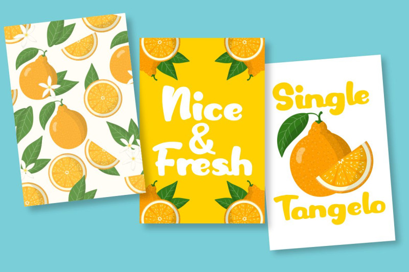 single-tangelo-quirky-bold-font