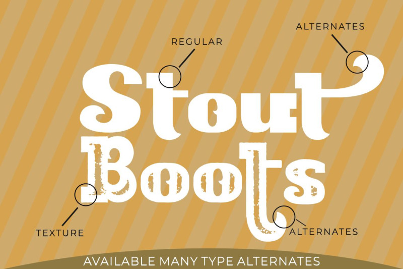 stout-boots-bold-serif-font