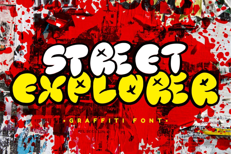street-explorer-graffiti-font