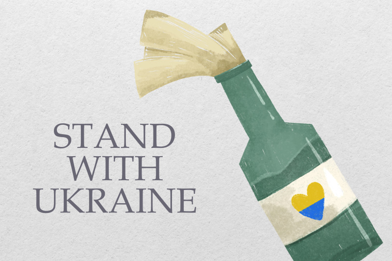 support-ukraine-molotov-cocktail-war-aggression-terrorism