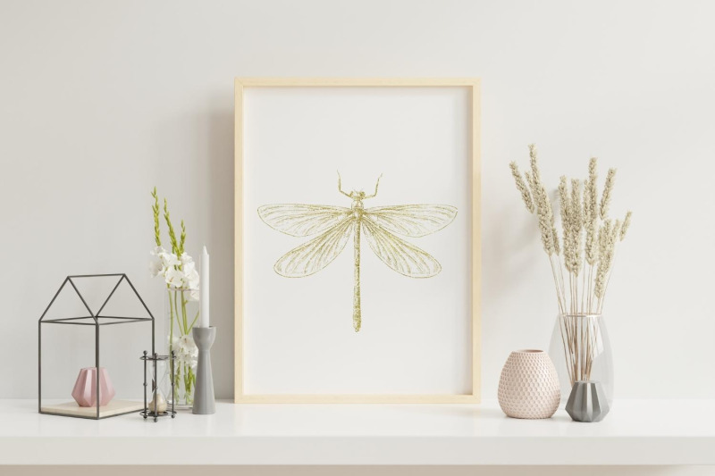 gold-dragonfly-clipart