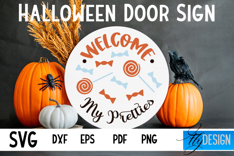 halloween-door-sign-svg-circle-door-hanger-round-sign