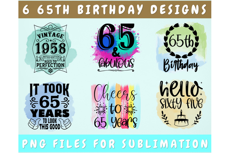 65th-birthday-sublimation-designs-bundle-6-65th-birthday-png-files