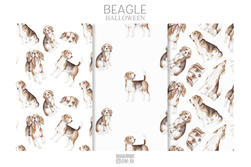 beagle-dogs-clipart-bundle