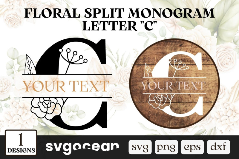 split-letters-floral-monogram-alphabet-svg-bundle