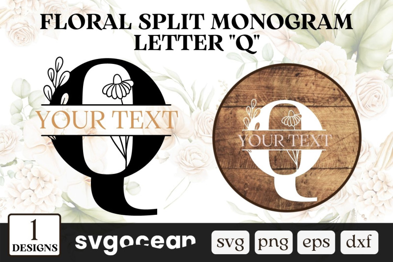 floral-split-monogram-letter-q