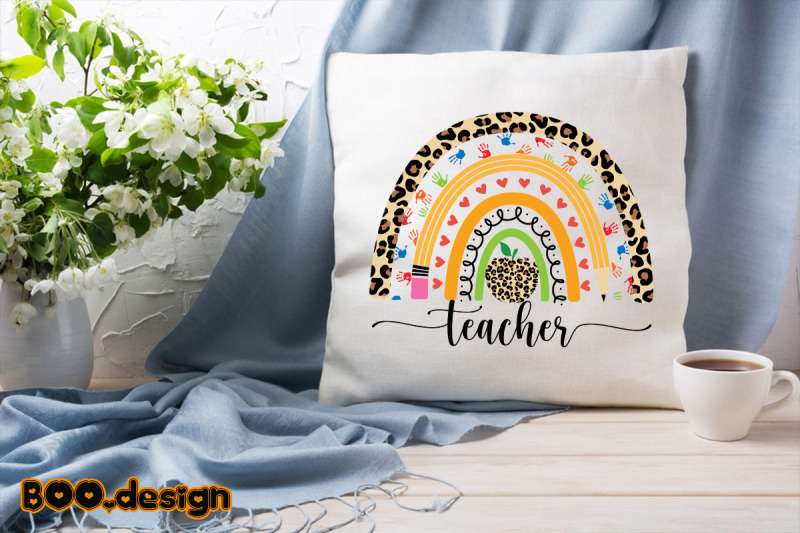 teacher-leopard-rainbow-graphics